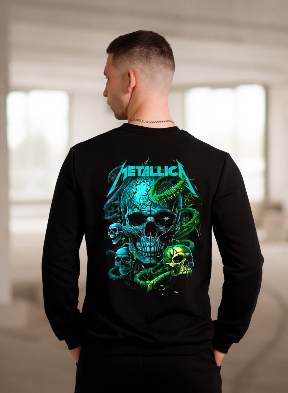 Світшот тринитка футер Metallica 2 S - XL